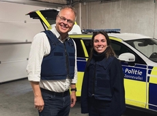 Foto burgemeesters Halle en Sint-Pieters-Leeuw